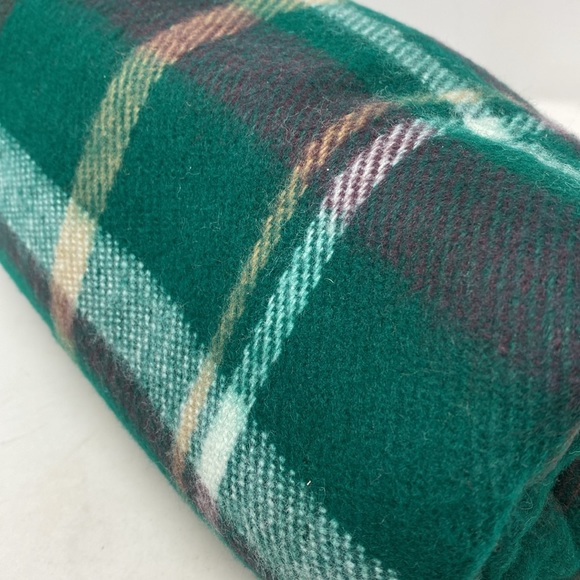 Vintage Faribo Faribat Explorer Pack A Robe Plaid Stadium - Picture 8 of 10